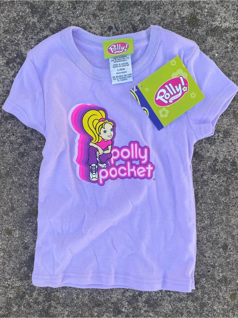 Vintage Deadstock Polly Pocket Logo Tee